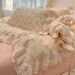 Wholesale INS Korean Style Pastoral Soft Naked Sleep Double Layer Gauze 4-Piece Lace Trim Pure Cotton Four-Piece Set_maomaolike.com