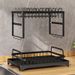 Installation-free Kitchen Dish Rack Double-layer Dish Rack Bowl and Dish Storage Rack Household Bowl and Chopsticks Storage Rack_maomaolike.com