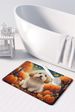 Coton De Tulear Fall Memory Foam Kitchen Mat Machine Washable Anti-Fatigue Mat Cushion Comfort Bath Mat Or Kitchen Rug_maomaolike.com