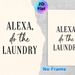 Laundry Humor Painting Poster, Minimalist Black-and-White Typographic Poster, Witty Relatable Text Design, Ideal Decor For Laundry Room_maomaolike.com