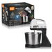 EU Standard Electric Household Desktop Mini Cream Whisk White Dough Mixer Cake Baking Egg Beater_maomaolike.com