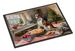 English Foxhound Christmas Cookies Doormat Front Door Mat Indoor Outdoor Rugs For Entryway, Non Slip Washable Low Pile, 24H X 36W_maomaolike.com