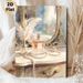 Vanity Dresser With Perfume & Pearls Painting Poster, Soft Watercolor Elegant Vanity Scene Poster, Brings Gentle Refined Ambiance For Bedroom_maomaolike.com
