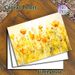 Yellow Wildflower Themed Painting Poster, Soft Watercolor Vibrant Yellow Wildflower Field Poster, Warm-toned Gentle Floral Decor Idea For Living Room_maomaolike.com