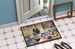 Decorating Easter Keeshond Doormat Front Door Mat Indoor Outdoor Rugs For Entryway, Non Slip Washable Low Pile, 24H X 36W_maomaolike.com