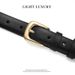 Women's Fashion Pin Buckle Thin Real Luxury Soft Women With Cargo Pants Jeans Windproof PU Belt_maomaolike.com