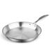 SOGA Stainless Steel Fry Pan 32cm Frying Pan Top Grade Induction Cooking FryPan_maomaolike.com