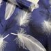 New Feather Wallpaper Self-Adhesive Waterproof Moisture-Proof Bedroom Background Wall Removable Decorative Sticker_maomaolike.com