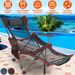 Foldable Camping Chair 330LBS Load Heavy Duty Steel Lawn Chair Collapsible Chair With Reclining Backrest Angle Cup Holder Pillow Side Pocket Carry Bag_maomaolike.com