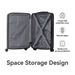 Luggage Sets ABS Hardshell 3pcs Luggage, Lightweight Durable Suitcase Sets Spinner Wheels Suitcase 20''24''28'' (BLACK)_maomaolike.com