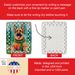 German Shepherd Christmas Porcelain Ornament Christmas Tree Hanging Decorations For Home Christmas Holiday, Rectangle, Gift, Multicolor_maomaolike.com