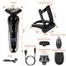 5 In 1 Electric Razor Shaver Rechargeable Cordless Head Beard Trimmer Shaver Kit IPX6 Waterproof Dry Wet Grooming Kit_maomaolike.com