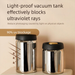 Coffee Bean Tea Vacuum Glass Press Light-Proof Sealed Food-Grade Storage Canister Moisture-Proof_maomaolike.com