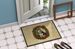 Siberian Husky Christmas Flowers Doormat Front Door Mat Indoor Outdoor Rugs For Entryway, Non Slip Washable Low Pile, 24H X 36W_maomaolike.com