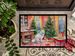 Japanese Spitz Christmas Cookies Doormat Front Door Mat Indoor Outdoor Rugs For Entryway, Non Slip Washable Low Pile, 24H X 36W_maomaolike.com
