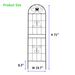 2 Pack Metal Garden Trellis 71" X 19.7" Rustproof Trellis For Climbing Plants Outdoor Flower Support Black_maomaolike.com