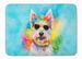 Westie Hippie Dawg Memory Foam Kitchen Mat Machine Washable Anti-Fatigue Mat Cushion Comfort Bath Mat Or Kitchen Rug_maomaolike.com