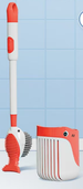 New Spray Whale Refillable Suction Cup Brush No Dead Angle With Bottom Silicone Bathroom Toilet Cleaning Magic Tool_maomaolike.com
