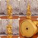 gold God Of Wealth Exquisite Carving Office Decoration Alloy Figurine Indoor Metal Craft Guan Gong_maomaolike.com