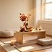 Resin Inner Harmony Abstract Figurine Sculpture, Minimalist Tabletop Craft Ornament, Decorative Statue For Living Room Office Display
_maomaolike.com
