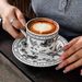 Fritillaria Flower Niche High-End French Retro Style Black And White Coffee Cup Luxury Box Exquisite Gift Set_maomaolike.com