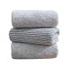 Large Bath Towel Fleece Super Absorbent Towel Two Piece Combination Set Striped Absorbent Thick_maomaolike.com
