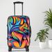 Graffiti Luggage, 20/24/28 Inch Luggage, Carry-On, Custom Luggage, Luggage Set, Suitcase, Travel, Vacation, Cabin Suitcase, Custom Suitcase, Personalized Luggage_maomaolike.com