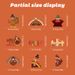 10 Sheets Window Clings Turkey Pumpkin Maple Leaf Pattern Window Stickers Static PVC Fall Window Decals For Home Decoration_maomaolike.com
