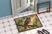 Long-Eared Owl Doormat Front Door Mat Indoor Outdoor Rugs For Entryway, Non Slip Washable Low Pile, 24H X 36W_maomaolike.com