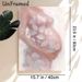 Blush Floral Painting Poster, Soft-hued Textured Impressionist Style Poster, Delicate Aesthetic Wall Decor Suitable For Bedroom, Living Room_maomaolike.com