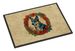 Australian Cattle Dog Christmas Flowers Doormat Front Door Mat Indoor Outdoor Rugs For Entryway, Non Slip Washable Low Pile, 24H X 36W_maomaolike.com