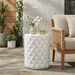 Outdoor LightWeight Concrete Side Table_maomaolike.com