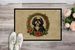 Shih Tzu Christmas Flowers Doormat Front Door Mat Indoor Outdoor Rugs For Entryway, Non Slip Washable Low Pile, 24H X 36W_maomaolike.com
