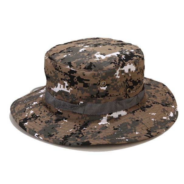 Hot Sale Camouflage Boonie Men Hat Tactical US Army Bucket Hats Military Multicam Panama Hunting Hiking Outdoor Camo Sun Caps_maomaolike.com