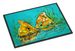 Side By Side Red Fish Doormat Front Door Mat Indoor Outdoor Rugs For Entryway, Non Slip Washable Low Pile, 24H X 36W_maomaolike.com