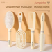 Master Jiang Cream Women's Air Cushion Fluffy Set Anti-Static High Crown Styling Curling Comb_maomaolike.com
