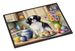 Decorating Easter Japanese Chin Doormat Front Door Mat Indoor Outdoor Rugs For Entryway, Non Slip Washable Low Pile, 24H X 36W_maomaolike.com