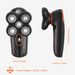 4D Electric Shavers Razor IPX7 Waterproof Wet & Dry 5 Floating Head Rotary Shavers Rechargeable Beard Trimmer Shaving Razor For Men_maomaolike.com