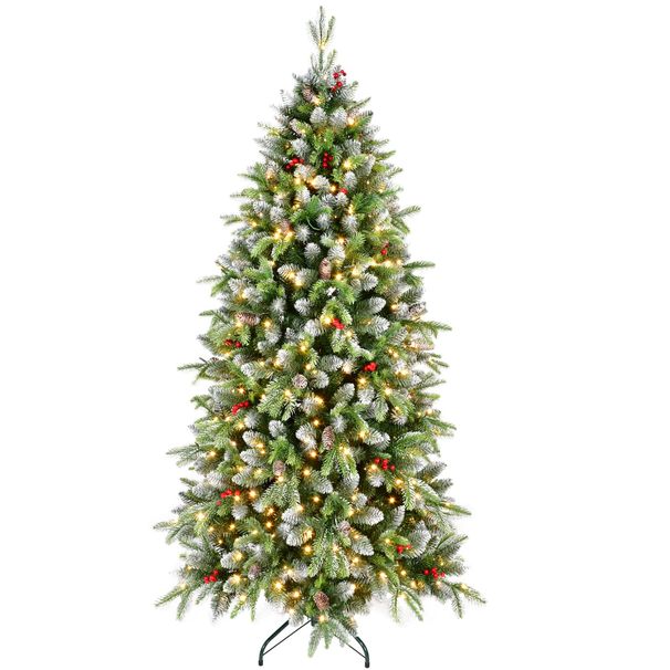 6ft PE/PVC Decorated Automatic Tree_maomaolike.com