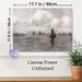Sea & Sailing Boats Painting Poster, Muted-tone Impressionist-style Poster, Serene Coastal Scene With Sailboats Under Cloudy Sky, Ideal For Living_maomaolike.com
