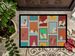 Lots Of Red And White Papillon Doormat Front Door Mat Indoor Outdoor Rugs For Entryway, Non Slip Washable Low Pile, 24H X 36W_maomaolike.com