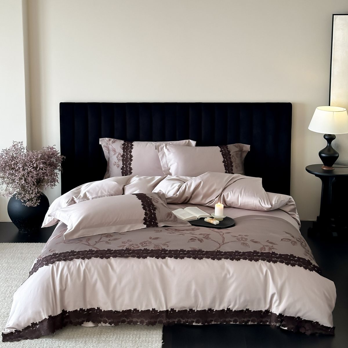 Nordic French Boho French-style Vintage Four-piece Bedding Set, Light Luxury With A High-end Feel, Romantic 2026 New_maomaolike.com