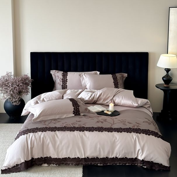 Nordic French Boho French-style Vintage Four-piece Bedding Set, Light Luxury With A High-end Feel, Romantic 2026 New_maomaolike.com
