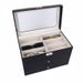 Unisex Sunglasses Sunglasses storage display box Three-layer 18-bit glasses storage display box Household collection box_maomaolike.com