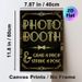 Photo Booth Themed Painting Poster, Vintage Art Deco Black & Gold Film Strip Framed Poster, Retro Decorative Accent Suitable For Weddings, Parties And_maomaolike.com