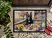 Decorating Easter German Shepherd Doormat Front Door Mat Indoor Outdoor Rugs For Entryway, Non Slip Washable Low Pile, 24H X 36W_maomaolike.com