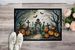 Graveyard Spooky Halloween Doormat Front Door Mat Indoor Outdoor Rugs For Entryway, Non Slip Washable Low Pile, 24H X 36W_maomaolike.com