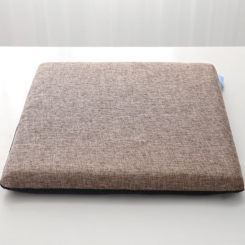 Seat Cushion Solid Color Dining Chair Cushion Thickened Office Waist Chair Cushion Student Fart Cushion_maomaolike.com