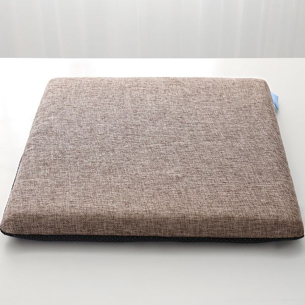 Seat Cushion Solid Color Dining Chair Cushion Thickened Office Waist Chair Cushion Student Fart Cushion_maomaolike.com