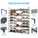 3 Rows And 9 Layers With Hooks Can Hold 50 Pairs Of Shoe Racks_maomaolike.com